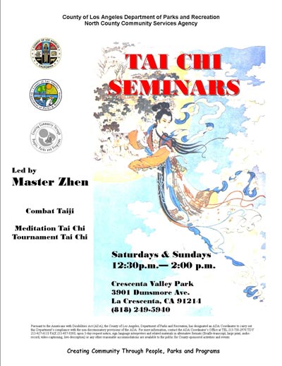 First Tai Chi Flyer at CV Park